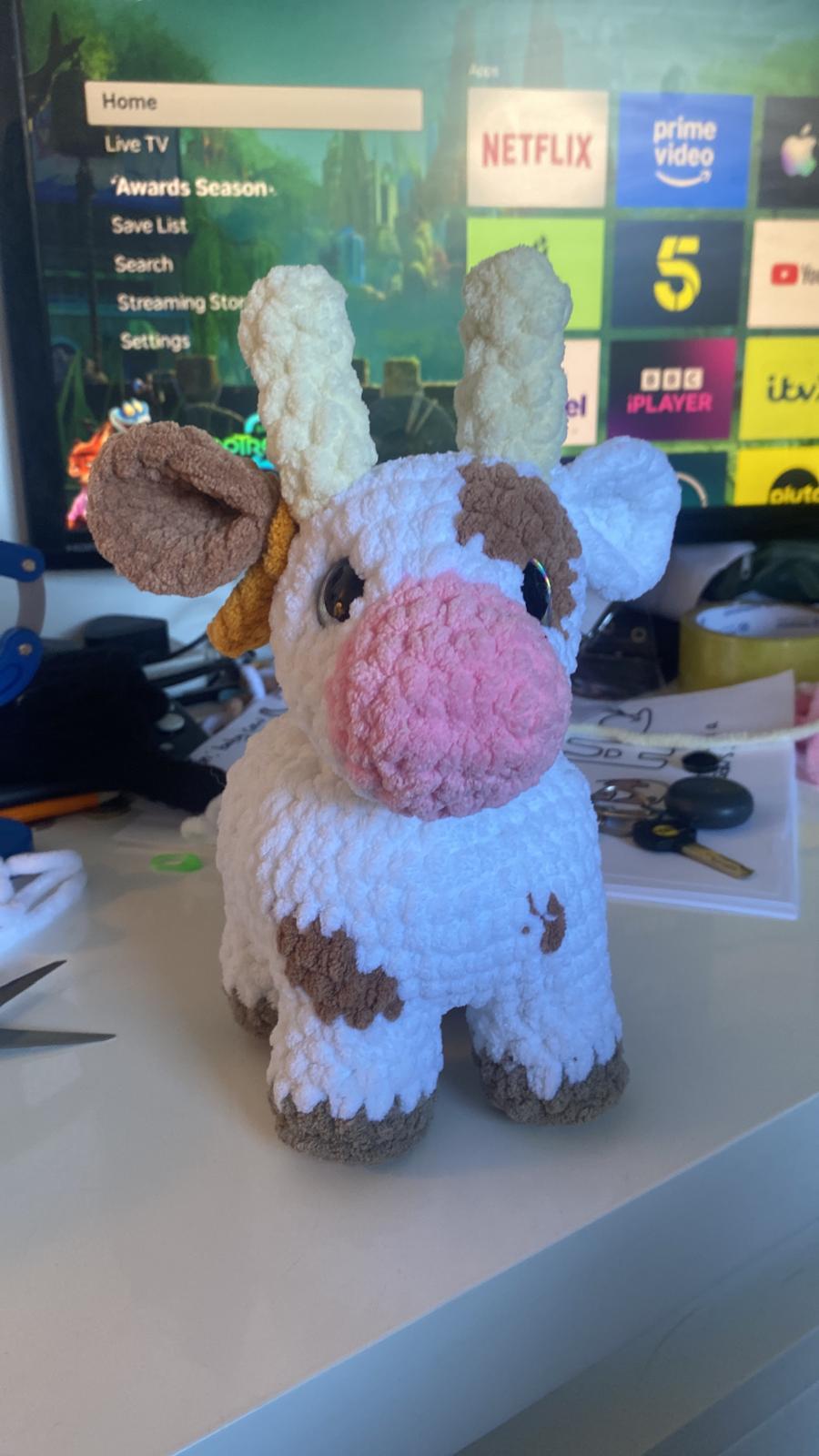 Crochet Cow