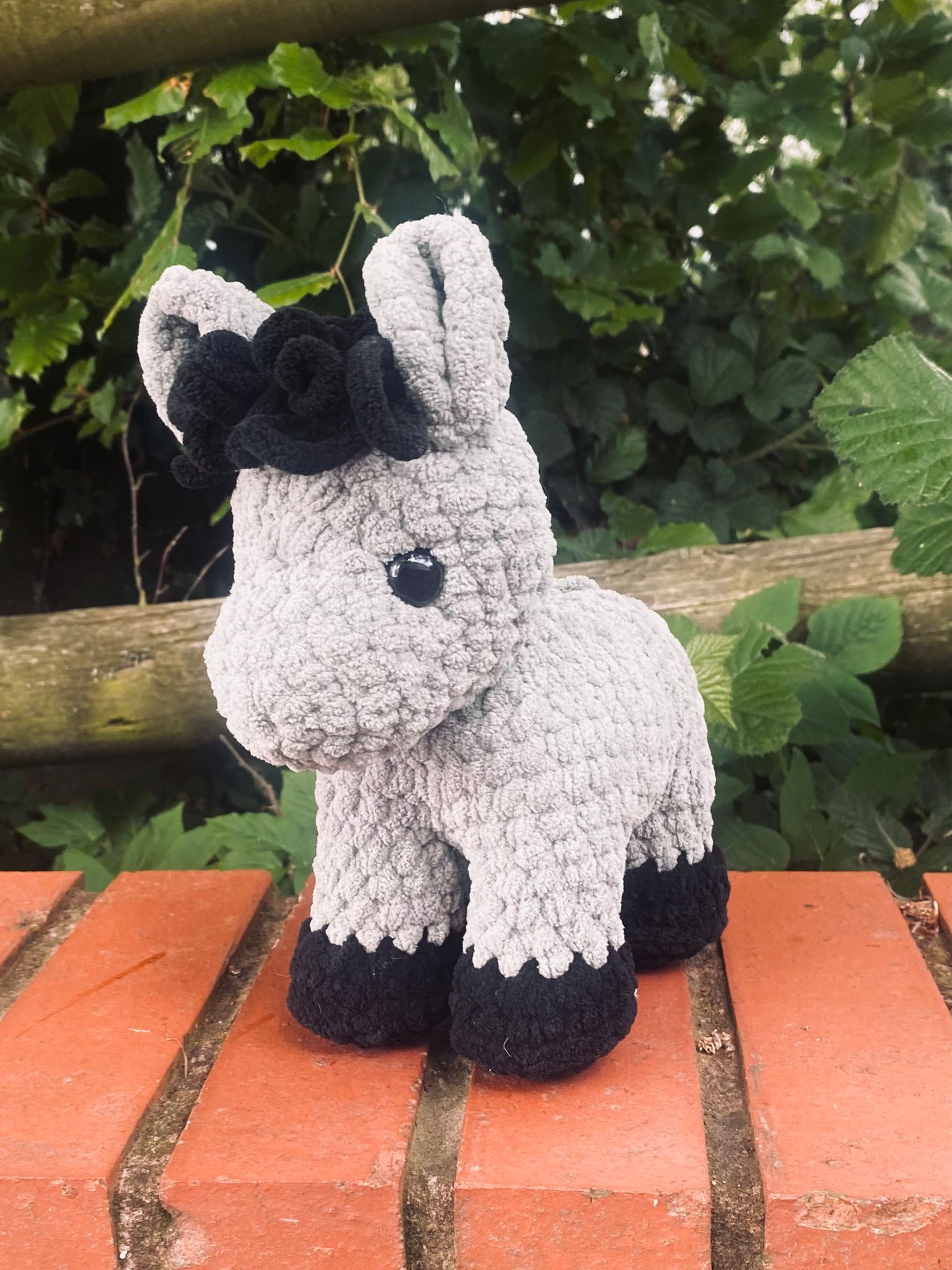 Crochet donkey